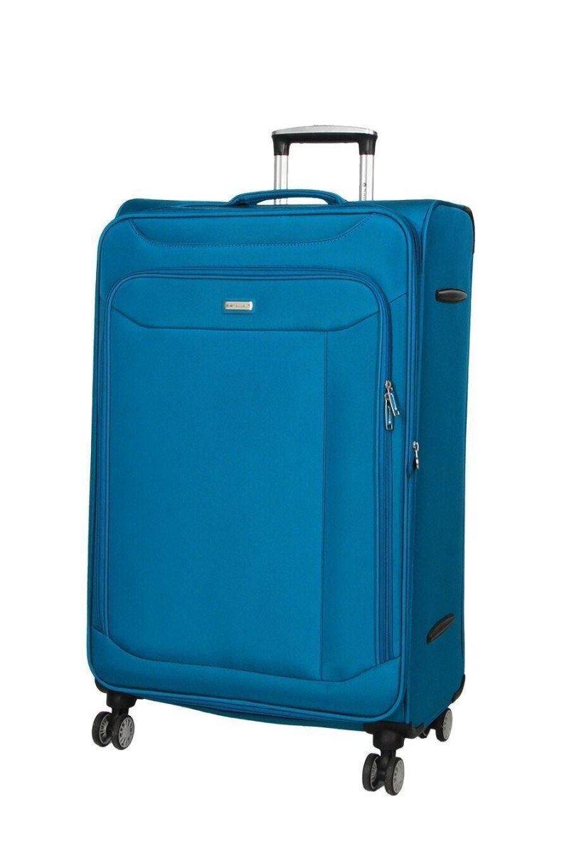 М’які легкі подвійні валізи на 4 колеса, 3 шт