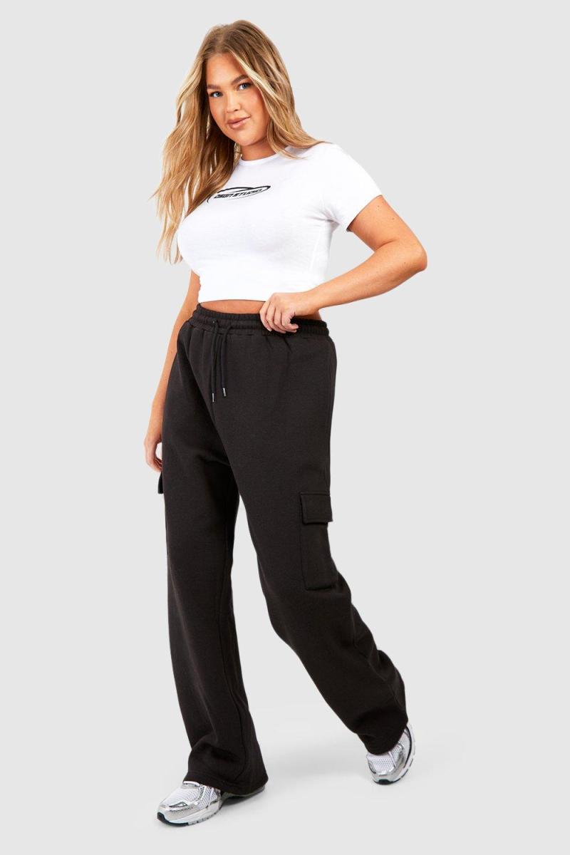 Бігун Black Plus Cargo Straight Leg Jogger