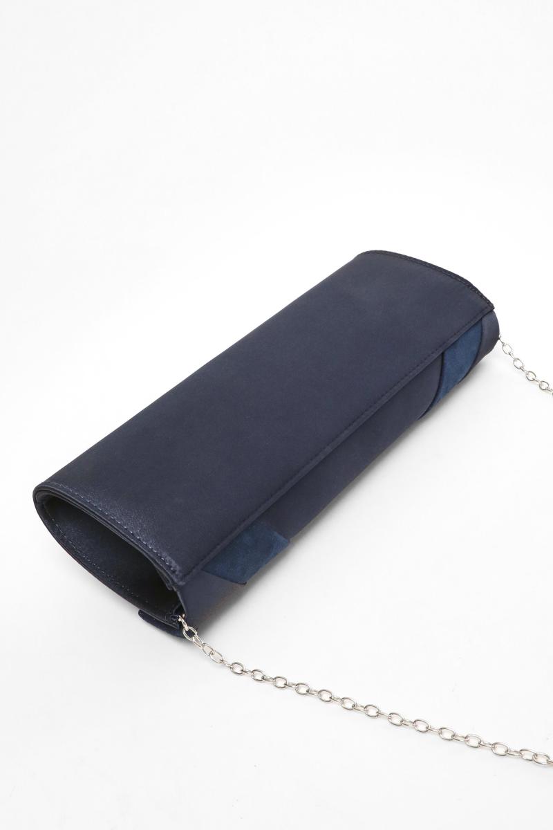 Сумка зчеплення атласної складки