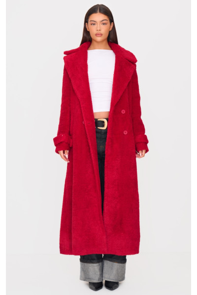 Двобортне максі-пальто Red Borg Двобортне максі-пальто Red Borg