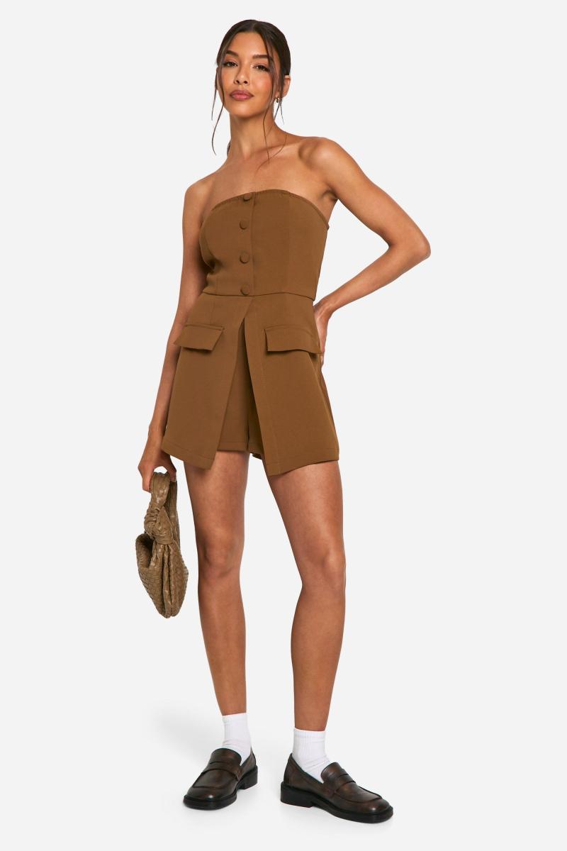 Комбінезон з деталями бандо