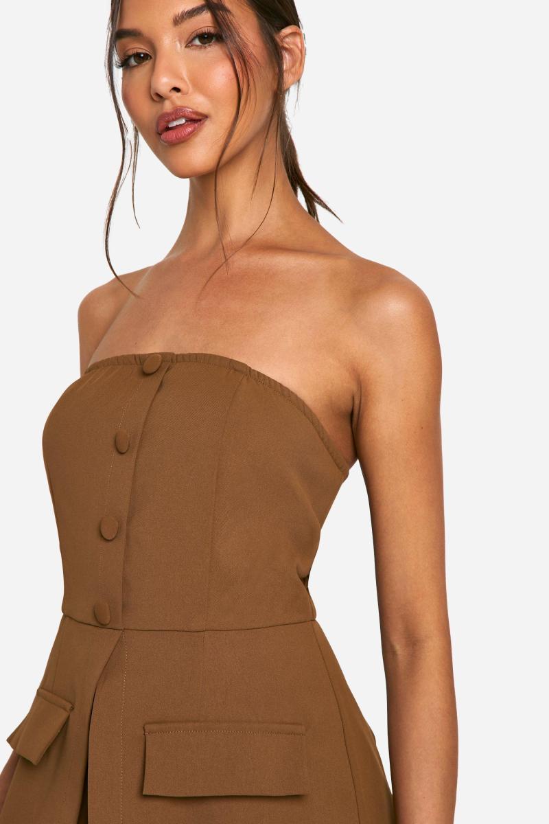 Комбінезон з деталями бандо