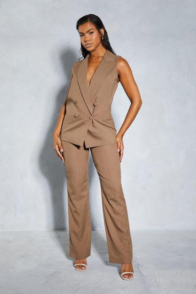 Середній підйом підібраний брюк прямого ноги