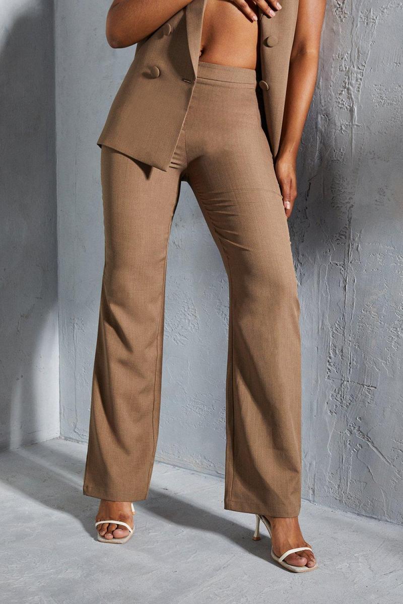 Середній підйом підібраний брюк прямого ноги