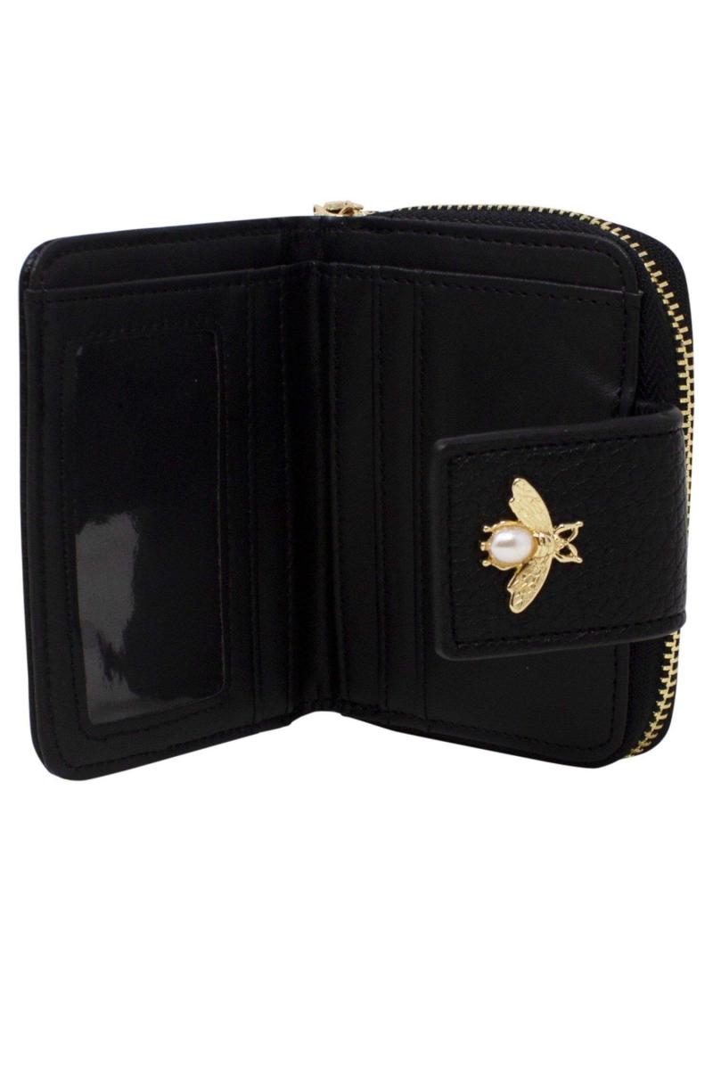 Чорний гаманець Bee