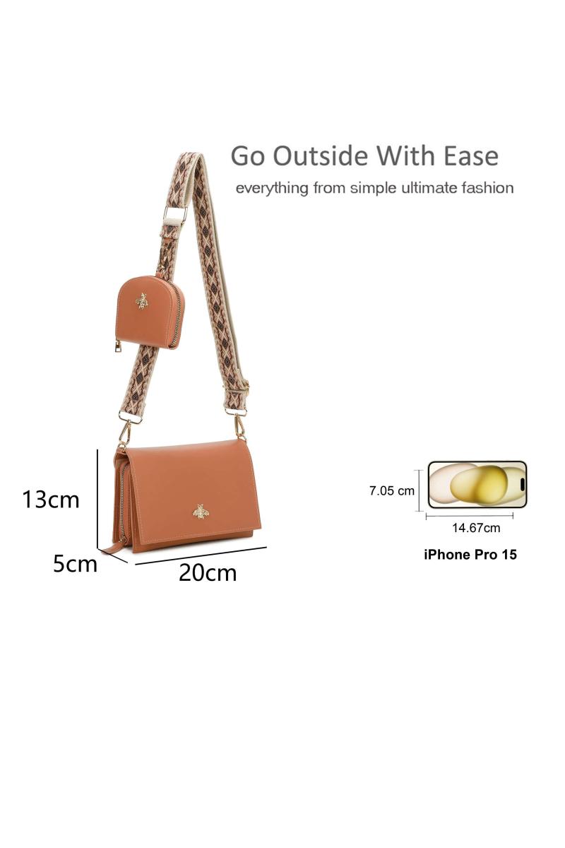 Багато кишені невеликий мішок для гаманців з кроссот