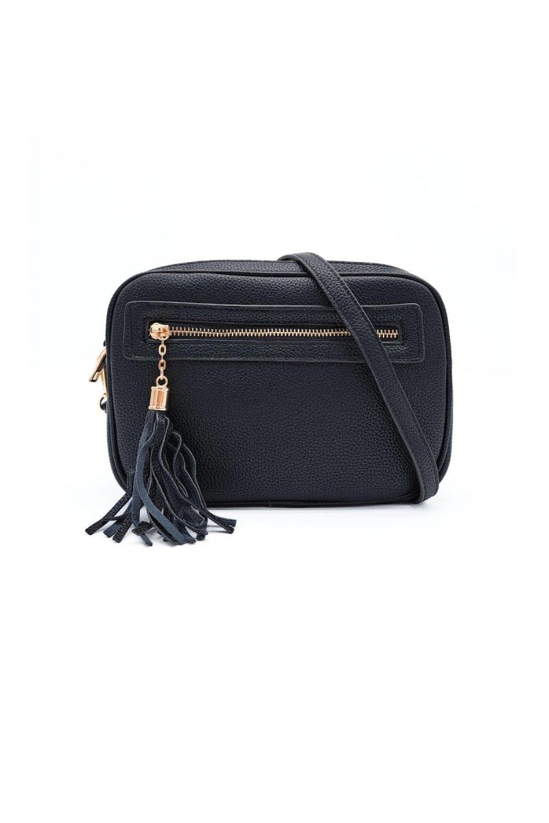 Подвійна на блискавка китиці Kitise Charm Crossbody Camera Camera Camera Camera