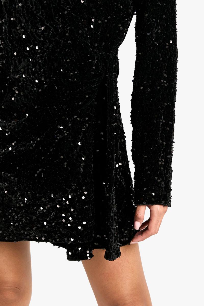 Оксамитовий комбінезон з блискітками