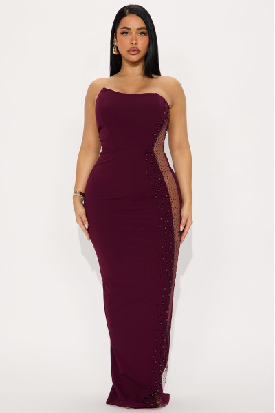 Довга сукня «Heart Eyes» з декором