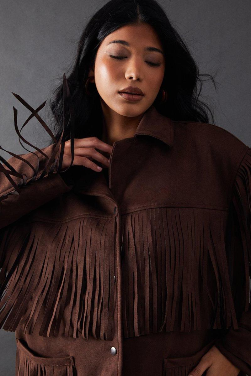 Suedette Western Grathed Jacket