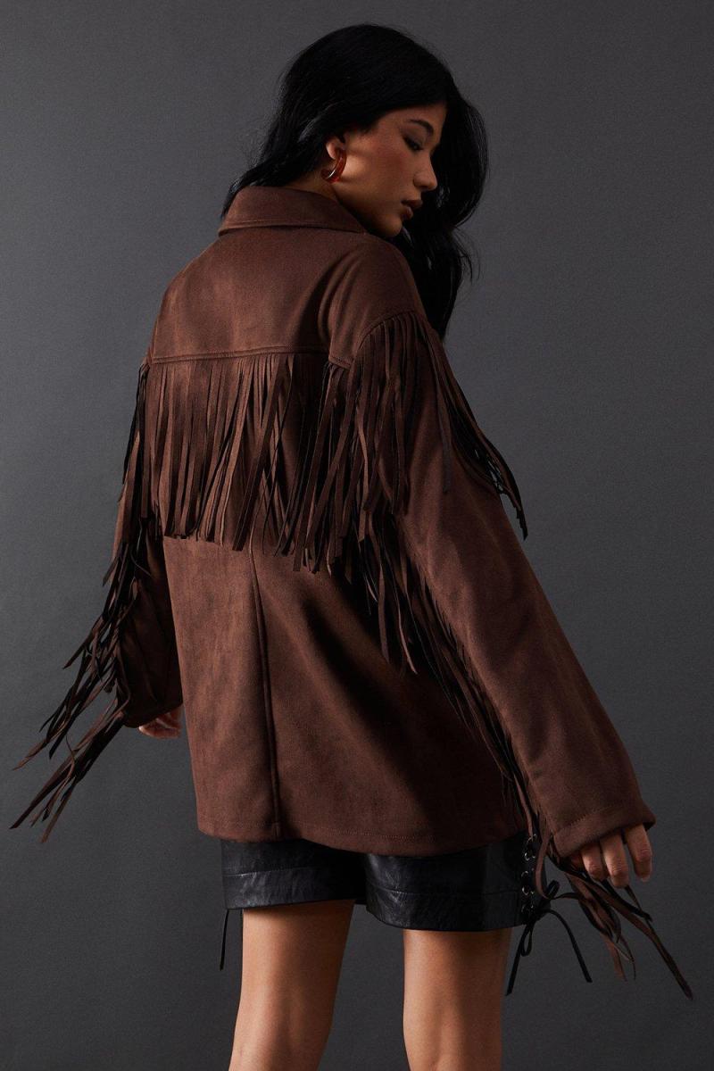 Suedette Western Grathed Jacket