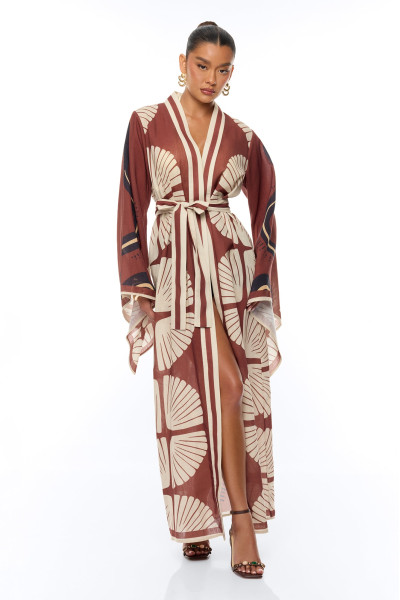 Льняне кімоно 