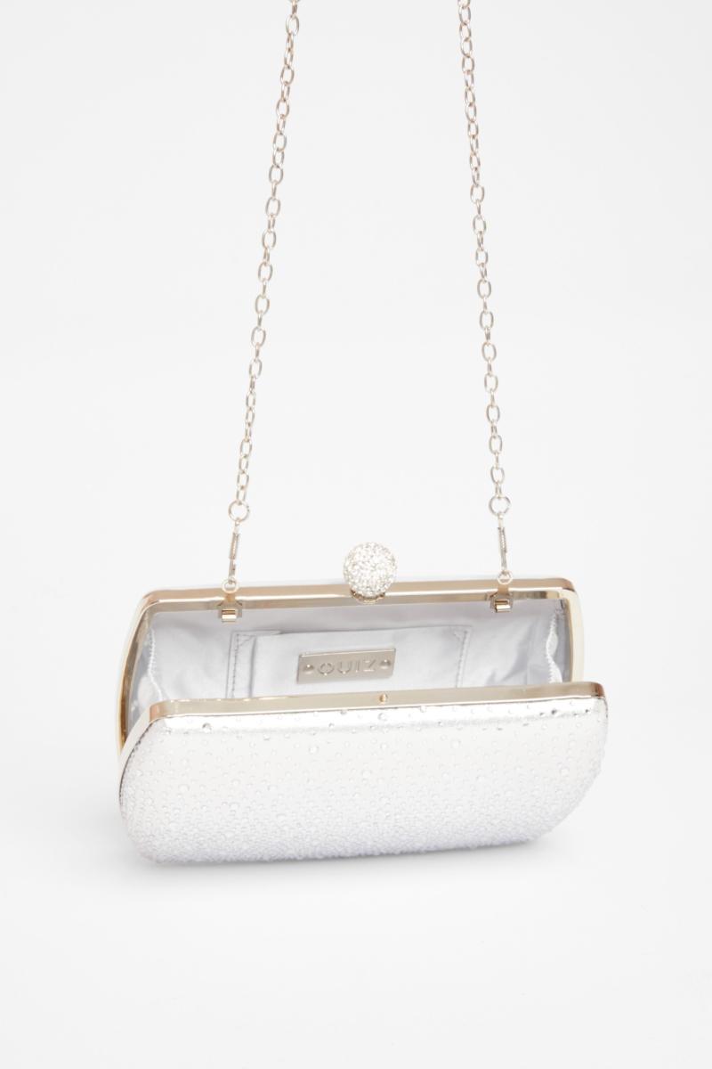 Срібна діаманта з кривою мішок