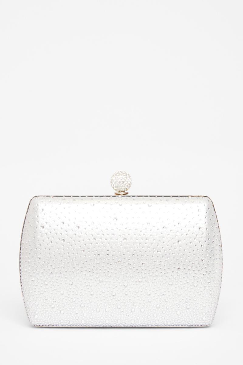 Срібна діаманта з кривою мішок