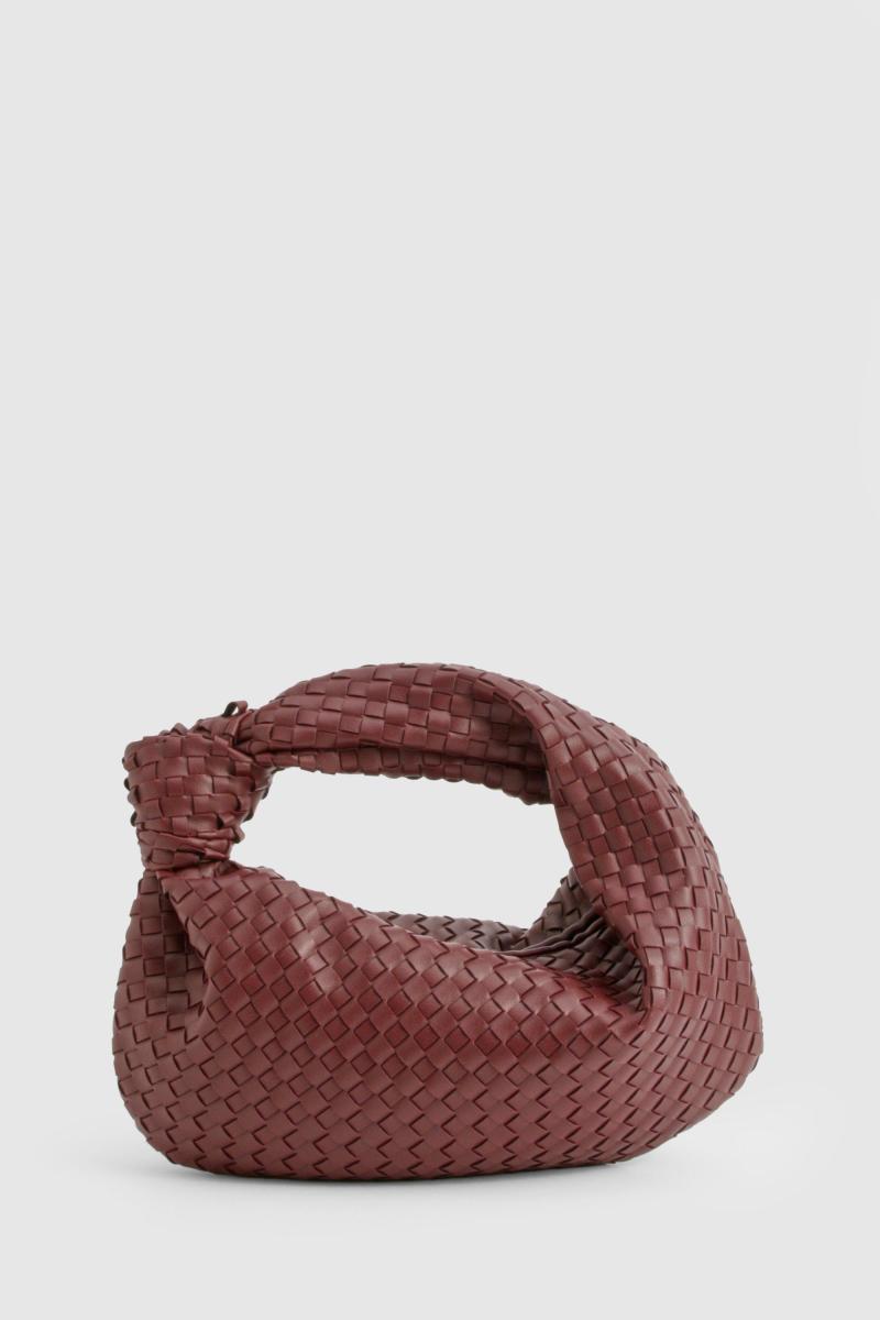 Сумка з плетеною ручкою