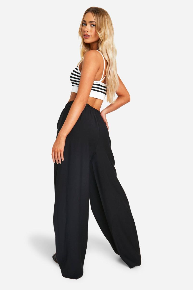 Плавучі брюки зі шнурком на талії