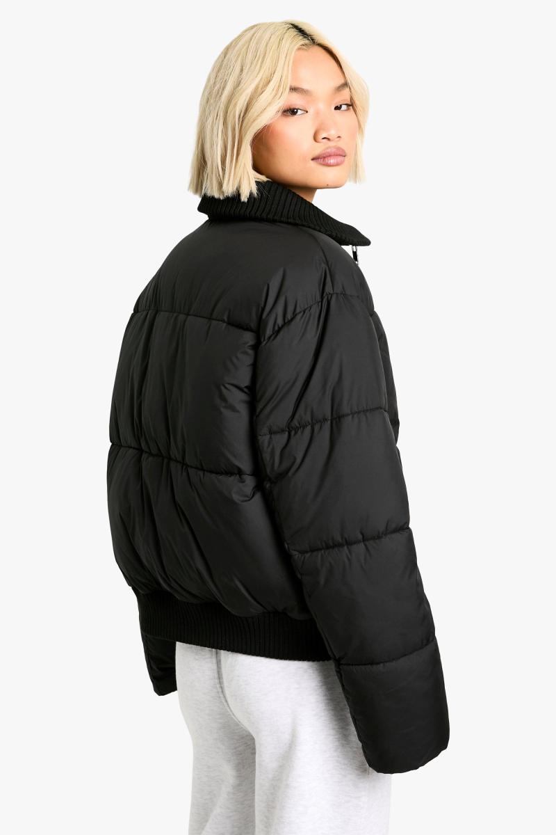 Куртка-пуховик з ребрами