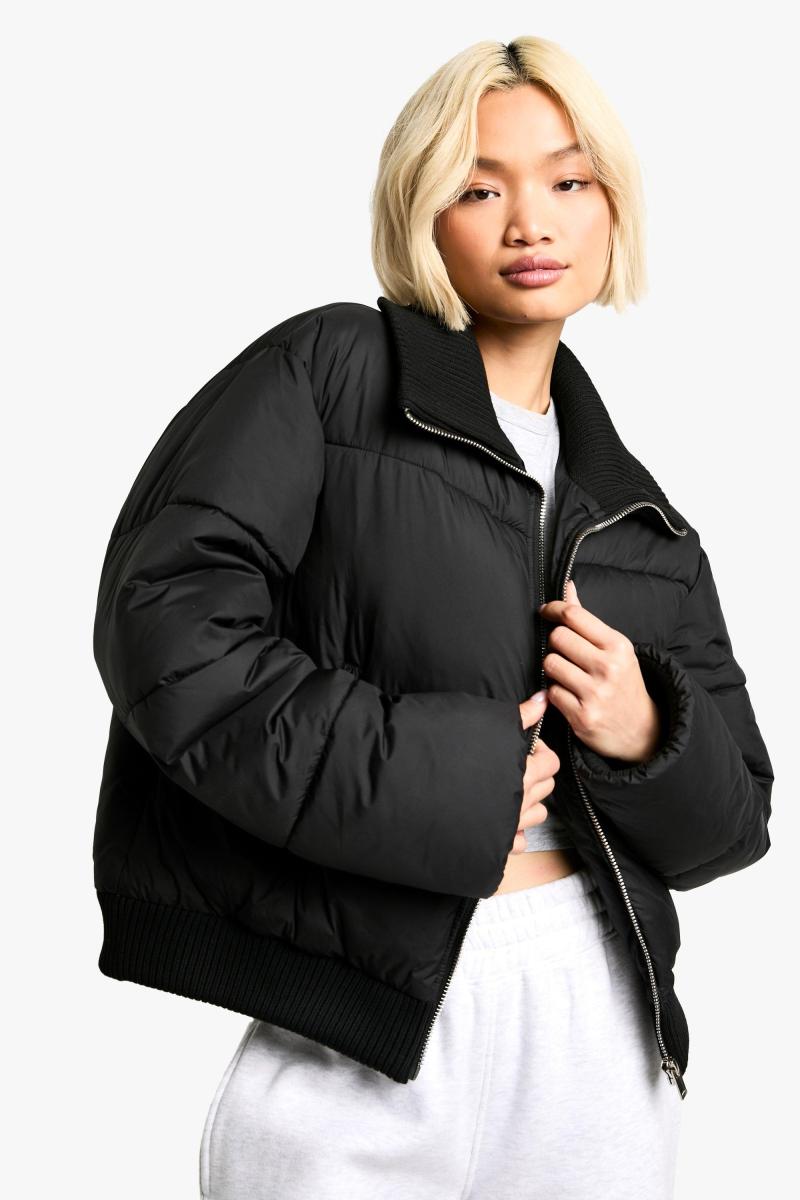 Куртка-пуховик з ребрами