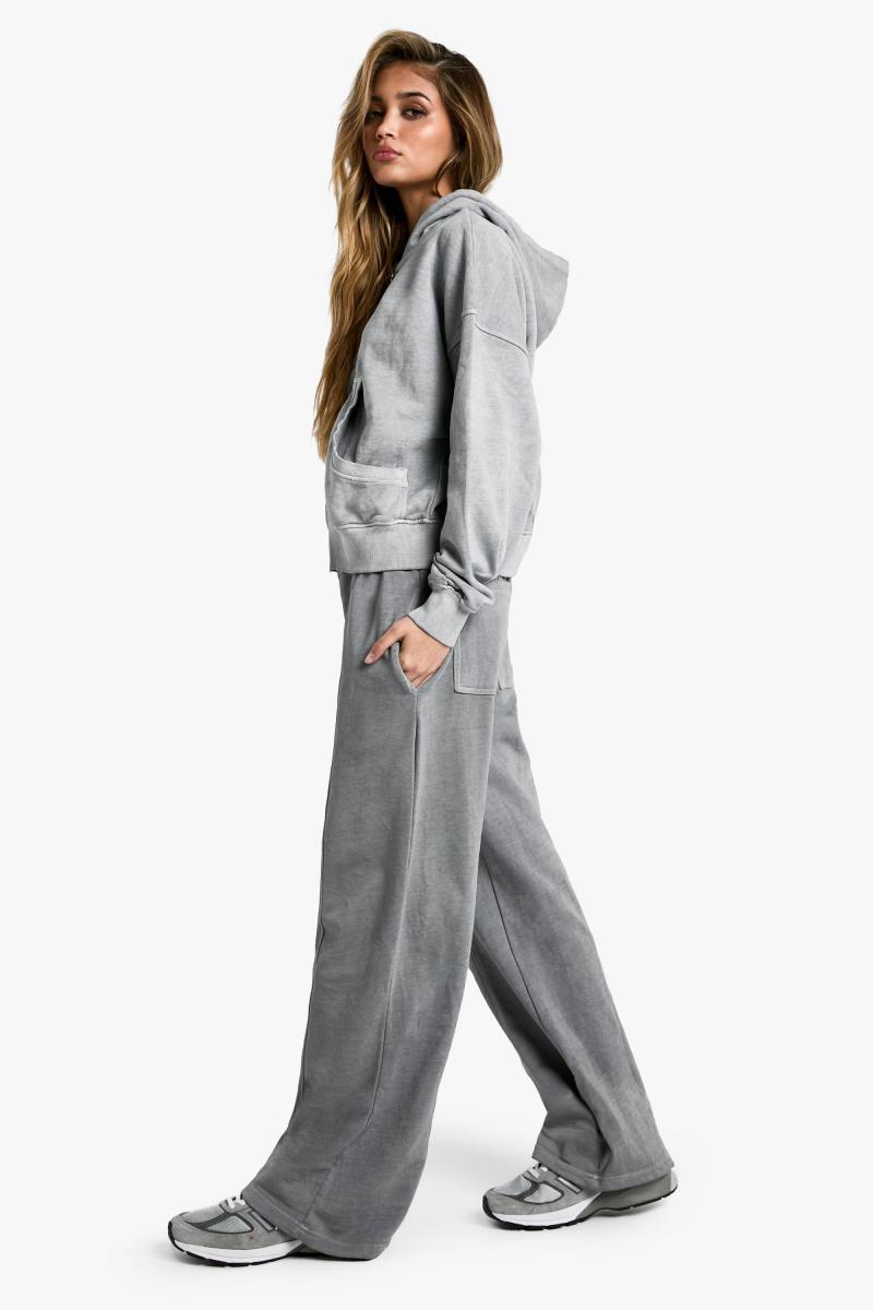 Преміум важка вага безперервна пряма нога Джоггер