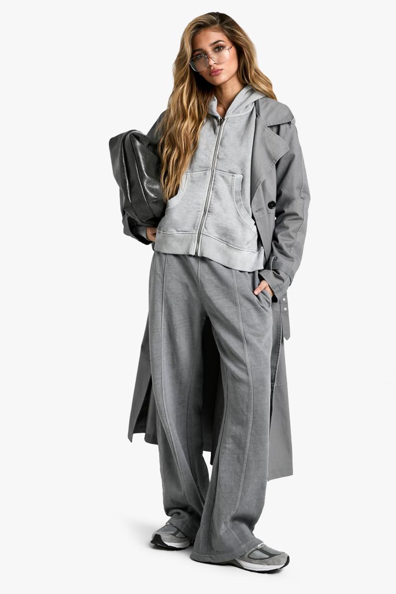 Преміум важка вага безперервна пряма нога Джоггер