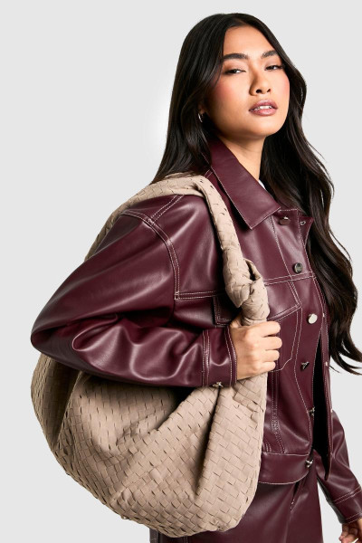 Велика сумка через плече зі штучної замші Велика сумка через плече зі штучної замші