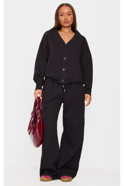 Маленькі чорні широкі джоггери на шнурках Маленькі чорні широкі джоггери на шнурках