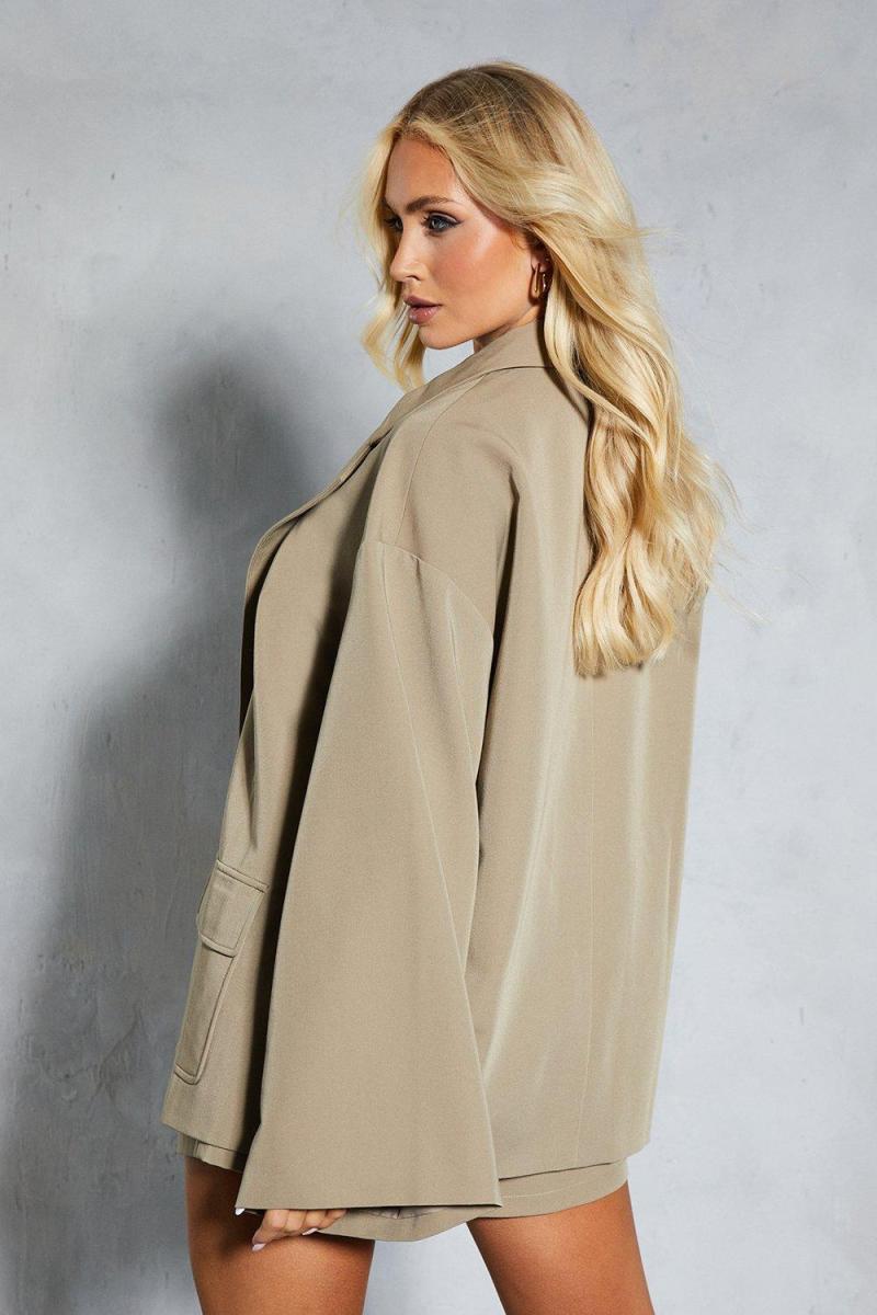 Індивідуальний кімоно рукав негабаритний блейзер