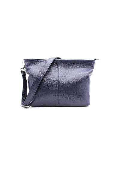 Невелика справжня італійська шкіряна сумочка з знімним ремінцем