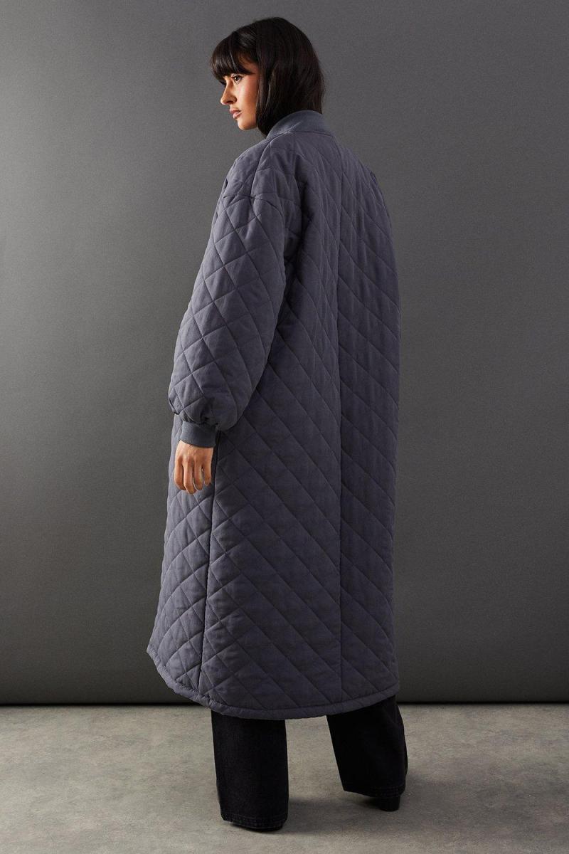 Діамантова стьобана підкладка довгих ліній