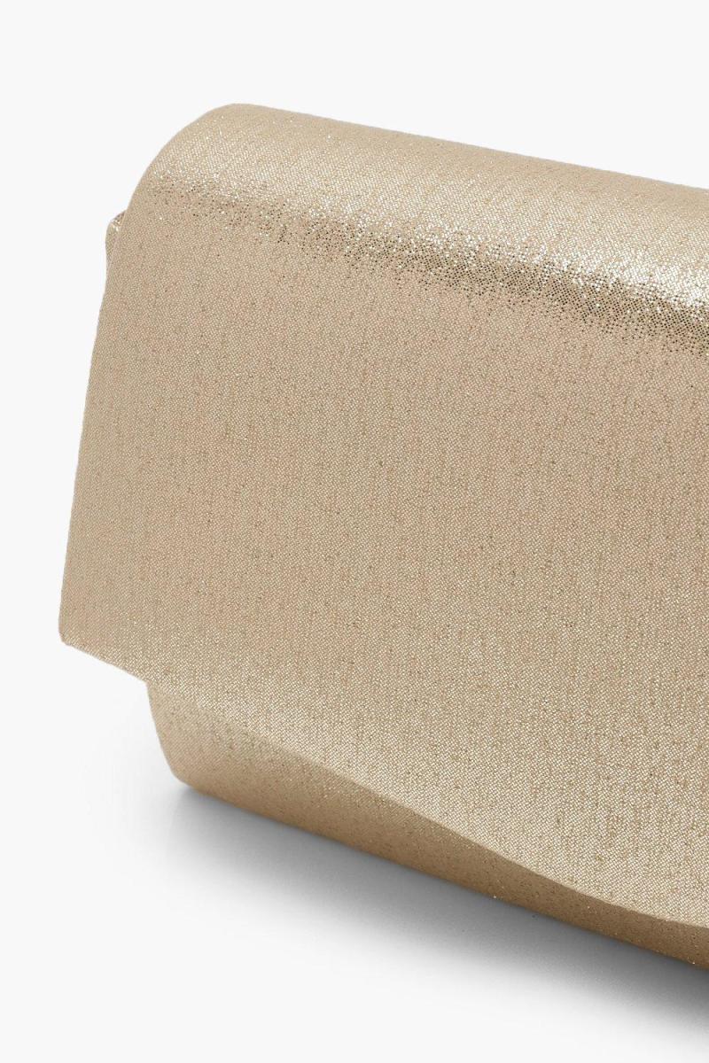 Структурований металевий клатч і ланцюжок