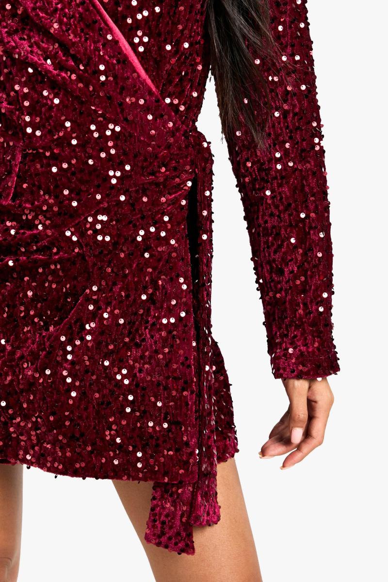 Оксамитовий комбінезон з блискітками