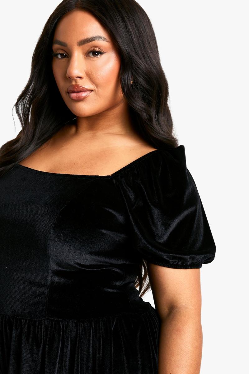 Плюс комбінезон Flippy з оксамитовими рукавами