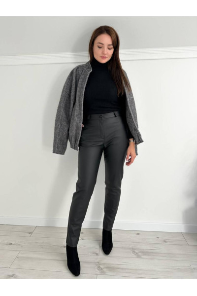 Шкіряні штани на замші Шкіряні штани на замші